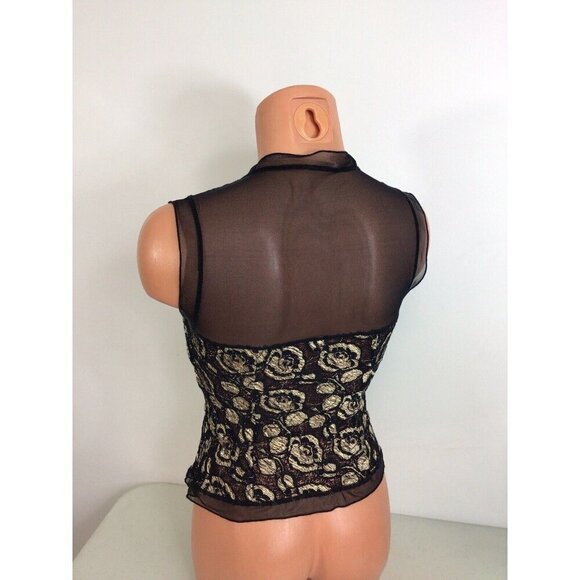 Papillon Blanc Lace Bustier Top Womens Medium - Picture 4 of 7